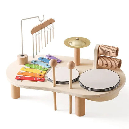 Ensemble musical pour bébé – Instruments d'éveil Montessori pour les tout-petits