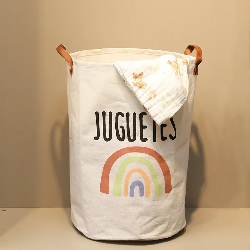 Panier de rangement pliable pour affaires de bébé