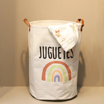 Panier de rangement pliable pour affaires de bébé