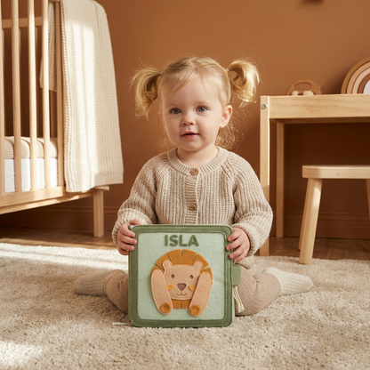 Livre d'Activités en Feutre Personnalisé pour Enfants