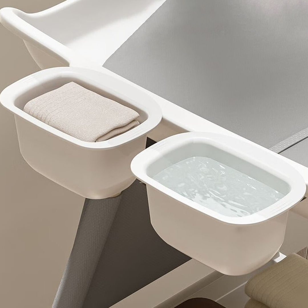 Table à langer et baignoire pour bébé 2 en 1