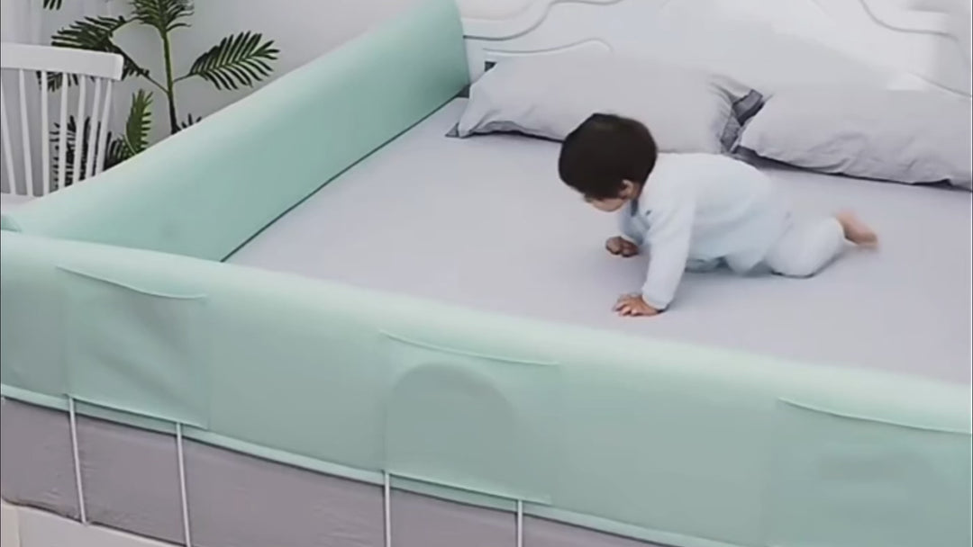Barrière de lit de sécurité réglable pour enfants et tout-petits