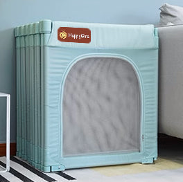 Parc pour bébé modulaire et réglable avec panneaux à verrouillage angulaire