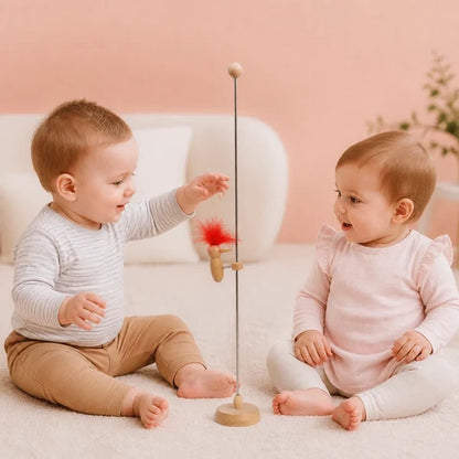 Pic-Vert en Bois Jouet Éducatif pour Enfants