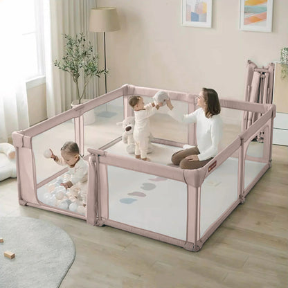 Parc pour bébé portable à installation instantanée et jardin de jeu