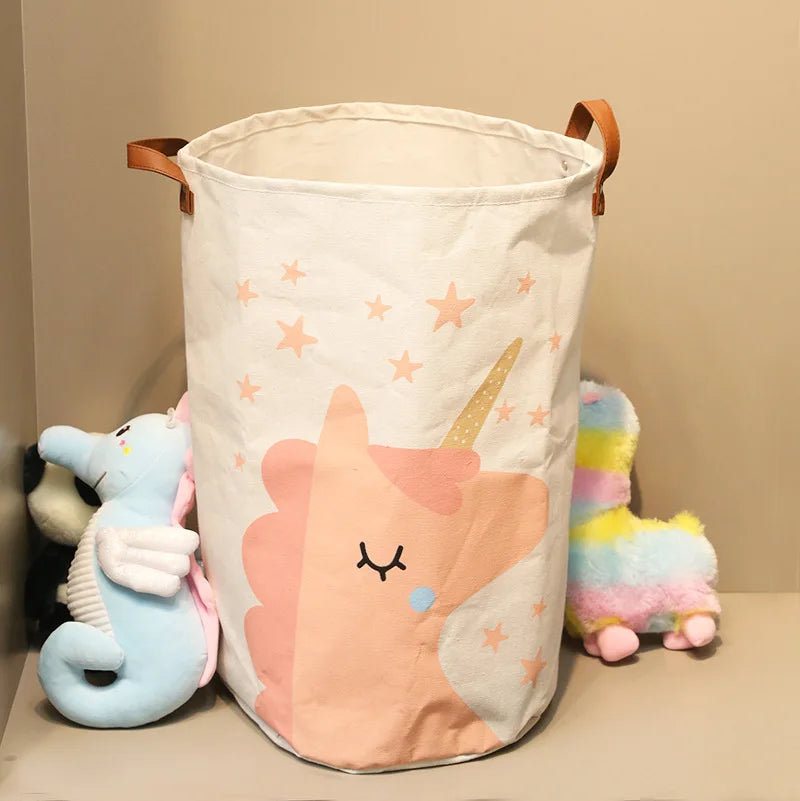 Panier de rangement pliable pour affaires de bébé