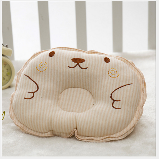 Oreiller Orthopédique Bébé Anti Tête Plate avec Cavité