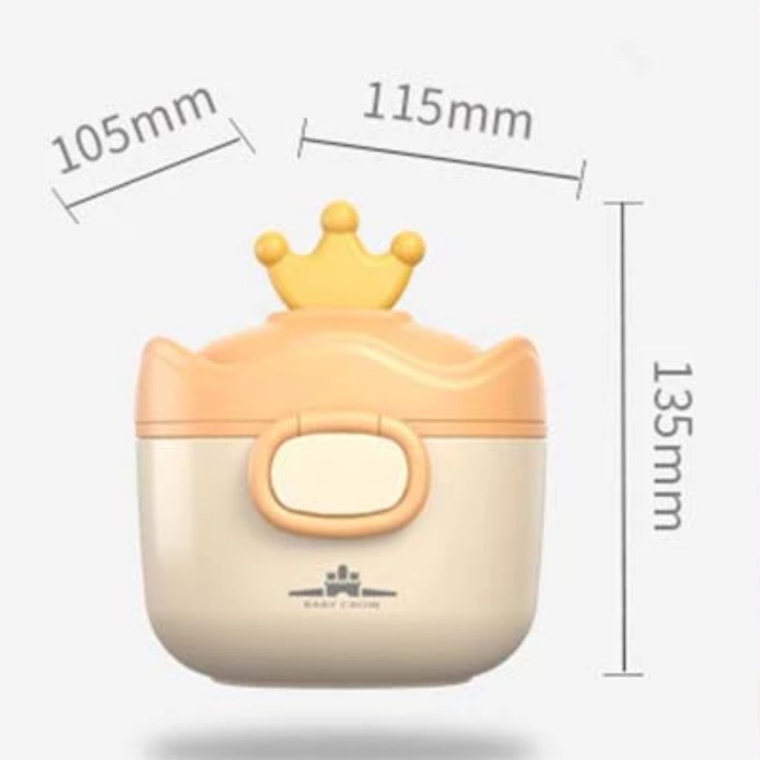 Boîte Doseuse de Lait en Poudre Bébé avec Compartiments