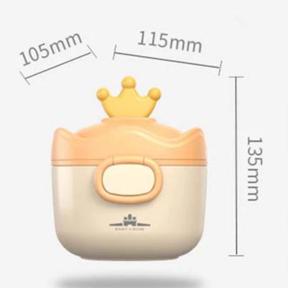 Boîte Doseuse de Lait en Poudre Bébé avec Compartiments