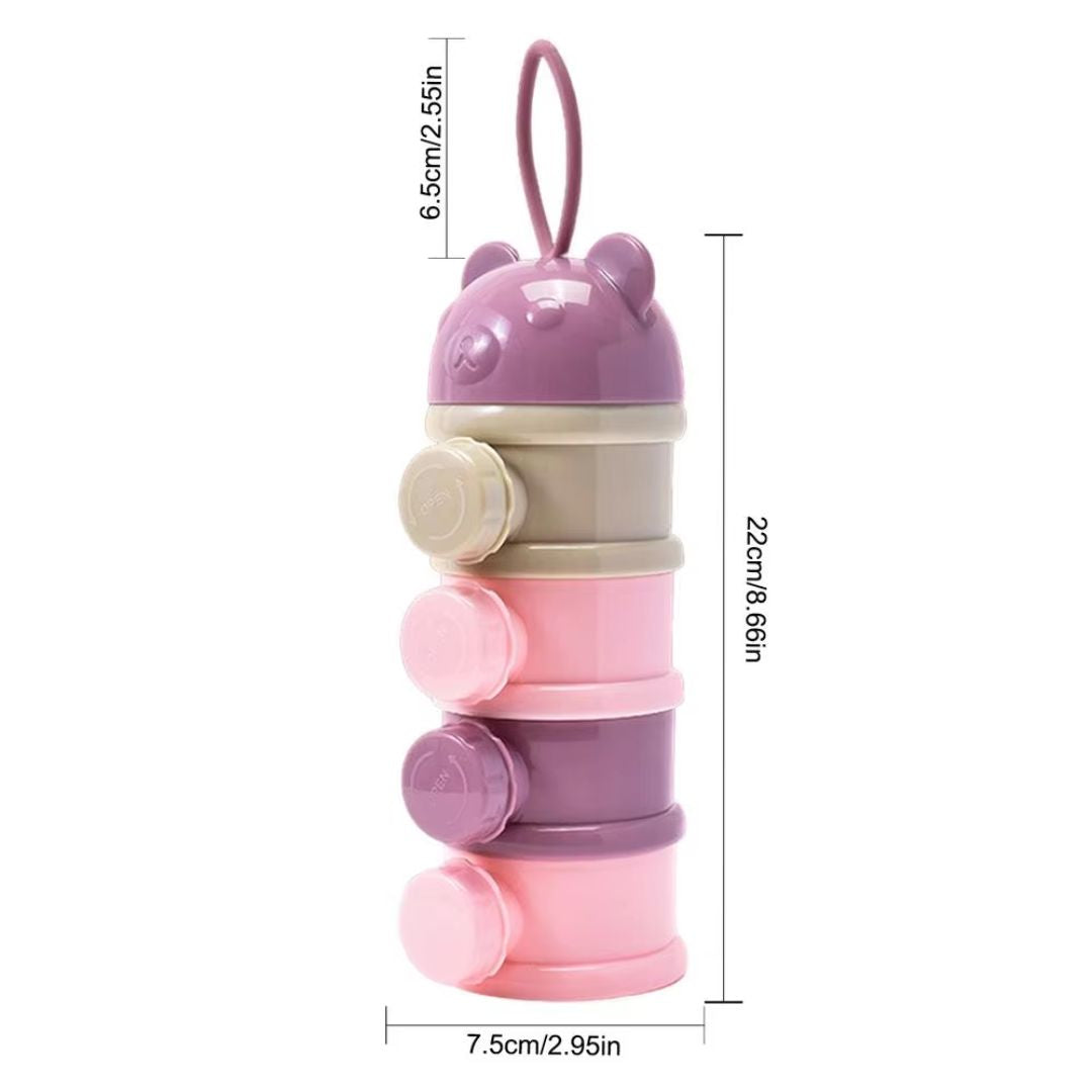 Doseur Empilable de Lait en Poudre Bébé pour Snacks