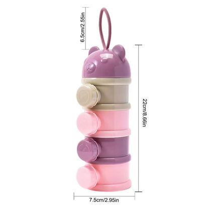 Doseur Empilable de Lait en Poudre Bébé pour Snacks
