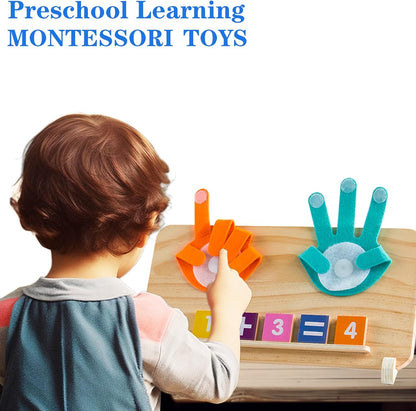 Tableau d'Apprentissage Mathématique Double-Face – Éveil Ludique aux Chiffres, de 3 à 5 ans