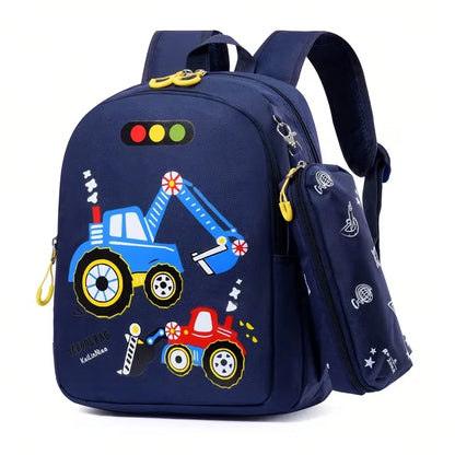 Sac à dos de maternelle avec trousse à crayons