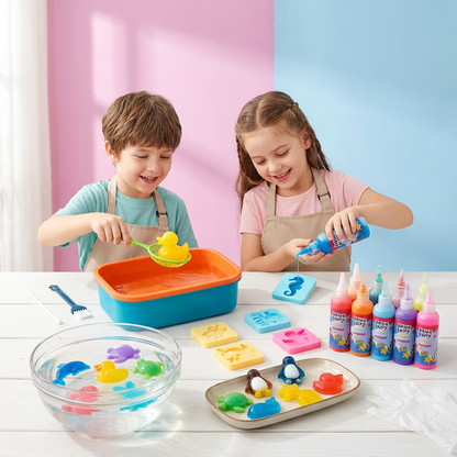 Kit Créatif Gelée d'Eau AquaFairy – Activité DIY Sensorielle pour Enfants | Sûr & Non Toxique