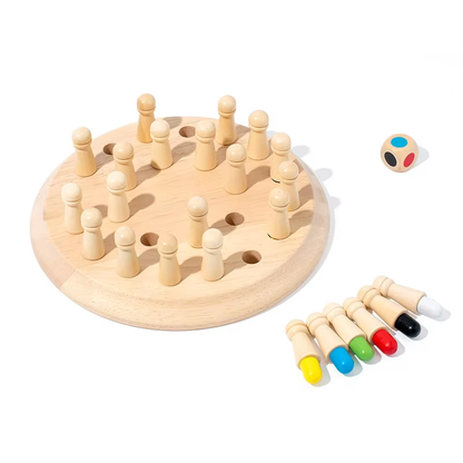 Échiquier Montessori – Jeu de stratégie éducatif pour enfants