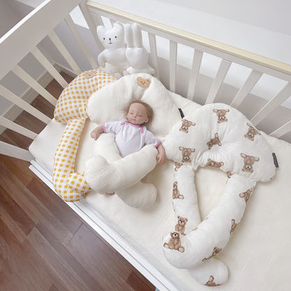 Coussin de Positionnement Bébé Ergonomique avec Appui-Tête