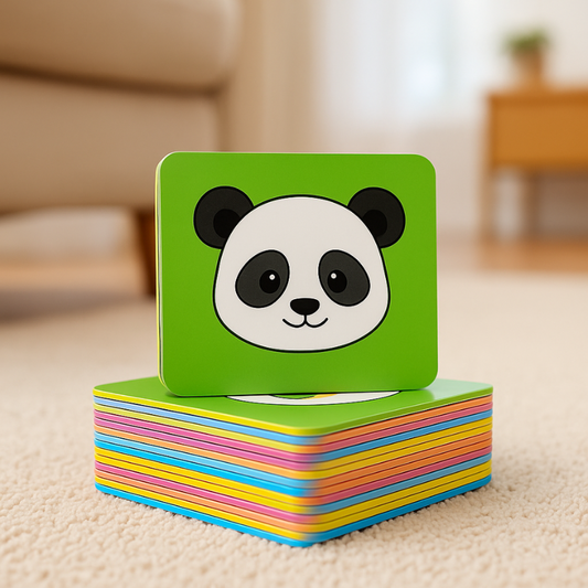 Cartes éclair de l'alphabet des animaux – Apprentissage Montessori des lettres et jouet éducatif pour enfants