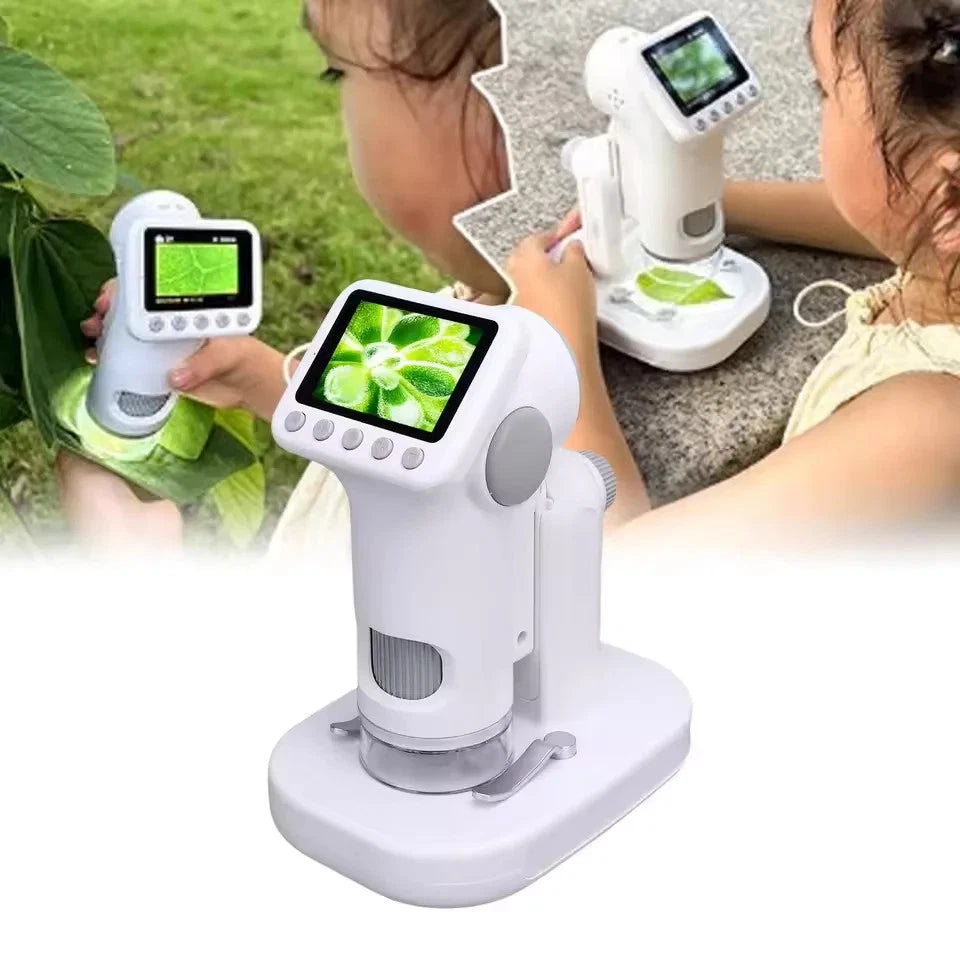Mini-microscope numérique portable et démontable pour enfants