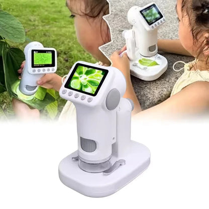 Mini-microscope numérique portable et démontable pour enfants