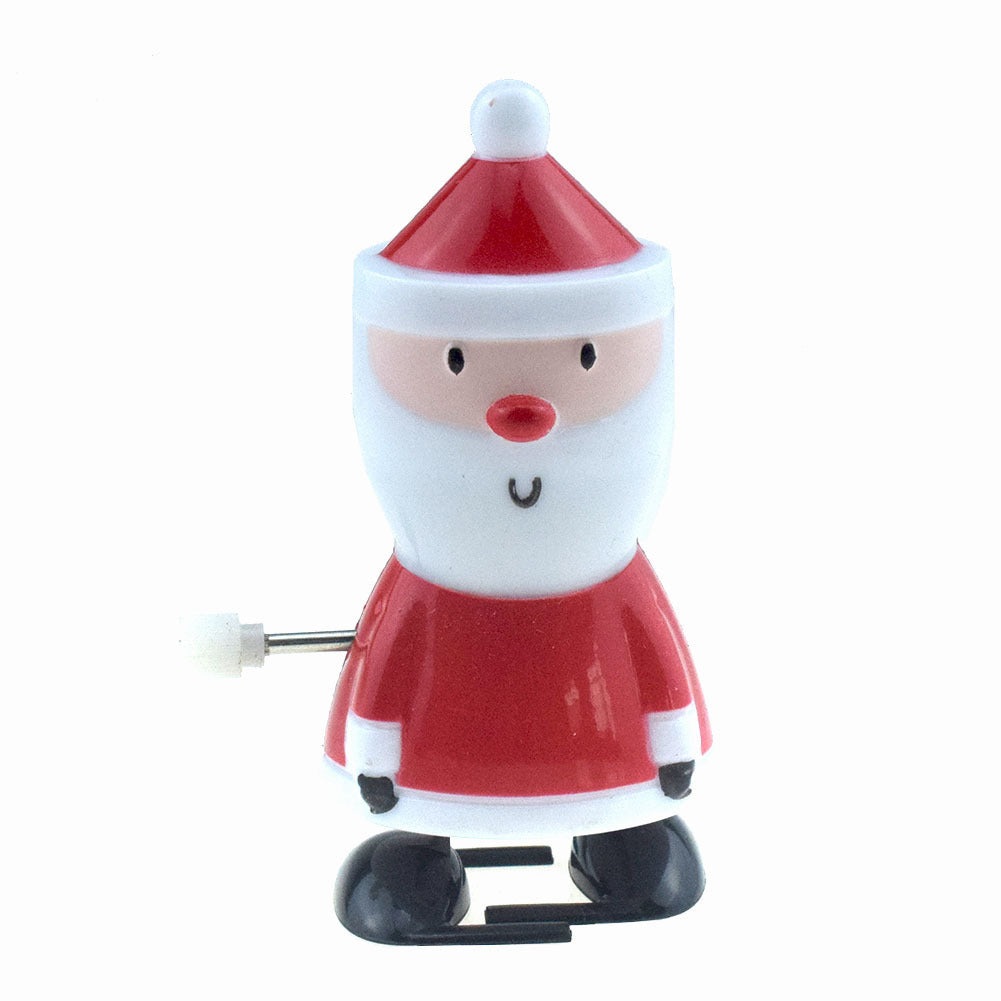 Figurine de Noël à Remonter – Père Noël, Bonhomme de Neige & Renne qui Dansent