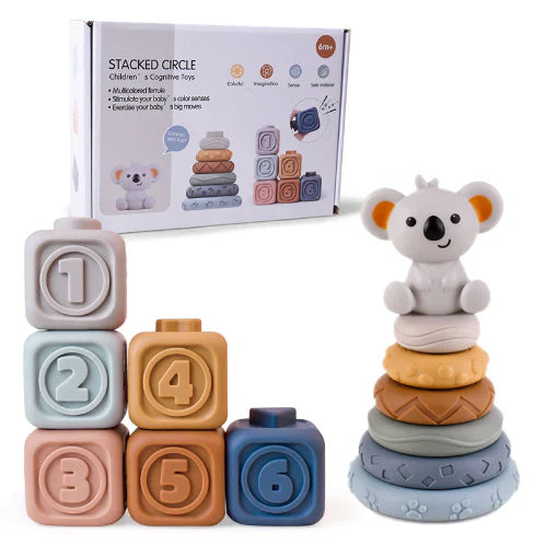 Anneaux de Dentition en Silicone pour Bébé – Sûrs et Sans BPA