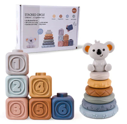 Anneaux de Dentition en Silicone pour Bébé – Sûrs et Sans BPA
