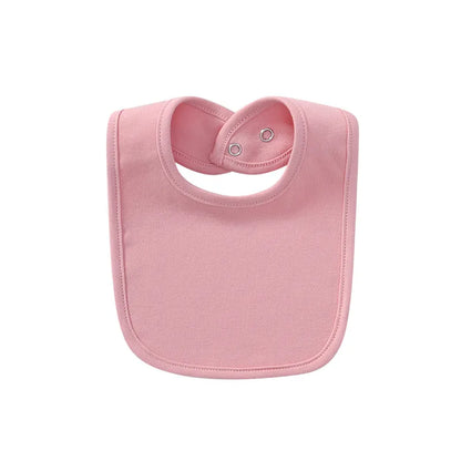 Lot de Bavoirs Bébé en Coton Doux Absorbants à Pressions