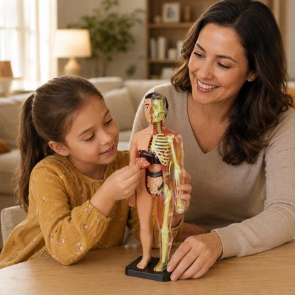 Modèle anatomique du corps humain pour enfants