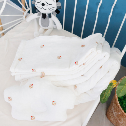 Cape de Bain en Mousseline pour Bébé – Ultra-Douce, Respirante | 5 Motifs | 2 Tailles