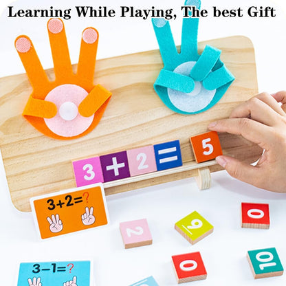 Tableau d'Apprentissage Mathématique Double-Face – Éveil Ludique aux Chiffres, de 3 à 5 ans