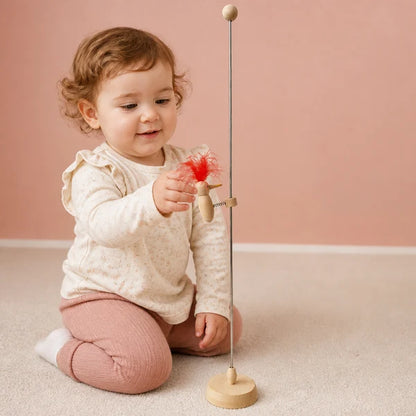 Pic-Vert en Bois Jouet Éducatif pour Enfants