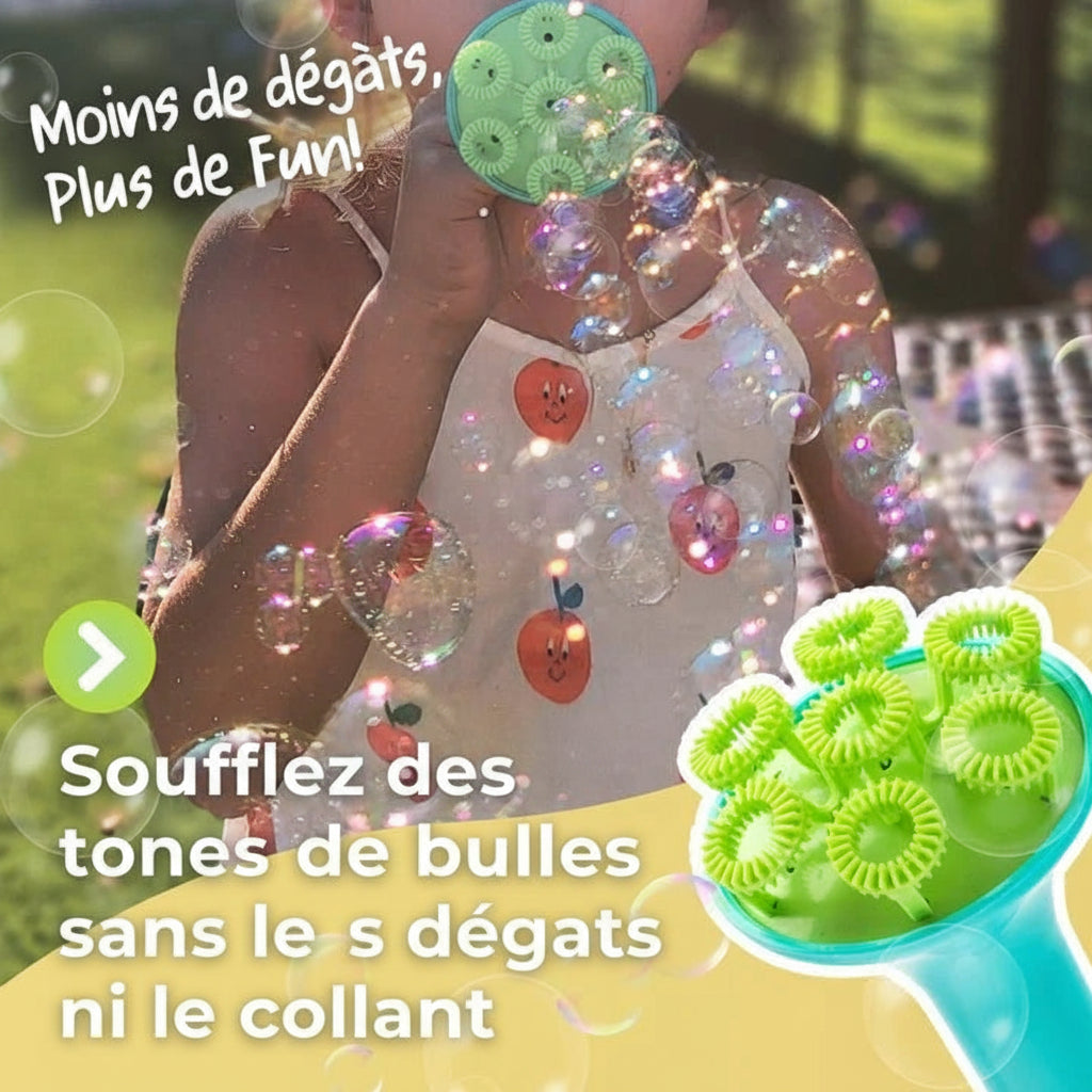 Kit de baguettes pour bulles de savon