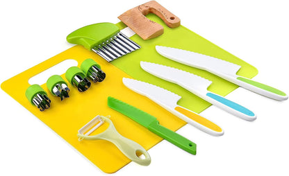 Ustensiles de Cuisine Montessori pour Enfants – Kit d’Apprentissage Culinaire Éducatif et Sécurisé