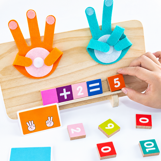 Tableau d'Apprentissage Mathématique Double-Face – Éveil Ludique aux Chiffres, de 3 à 5 ans