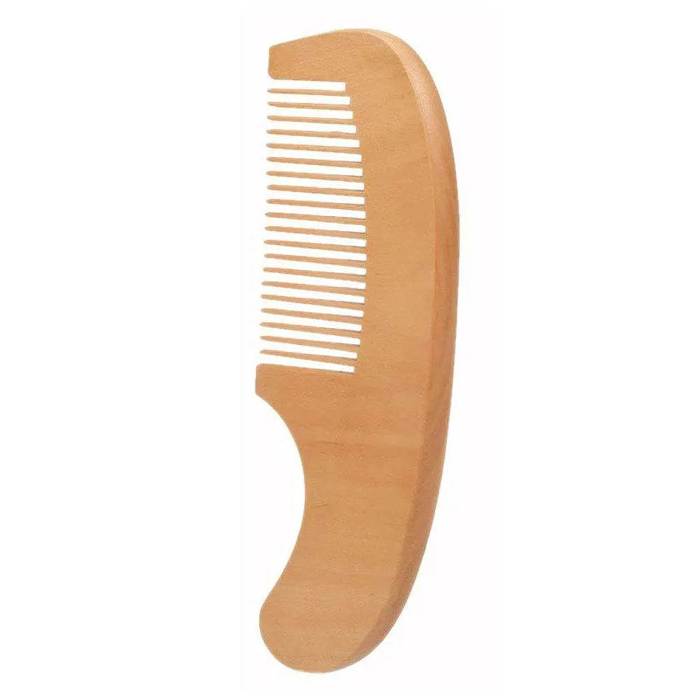 Kit de Soin Capillaire Bébé avec Brosse et Peigne en Bois
