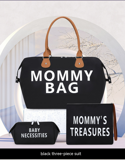 Set de Sacs à Langer (3 Pièces) – Grand Sac Maman & Organisateur Bébé pour Voyage