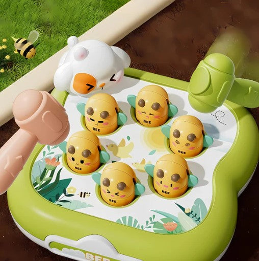 Marteau Montessori pour bébé – Banc de martelage en bois pour le développement de la motricité fine