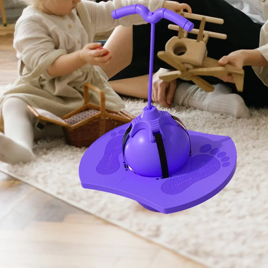 Ballon Sauteur Gonflable avec Poignées pour Enfants – Jusqu'à 100 kg