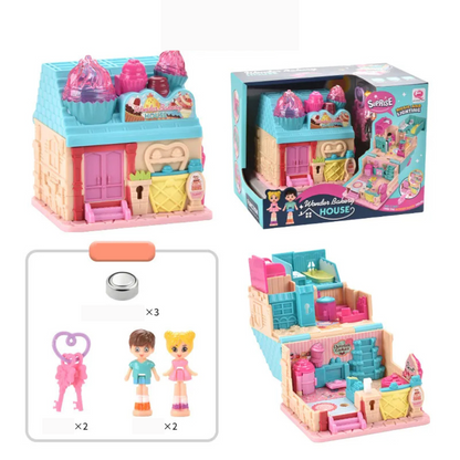 Mini Maison Magique à Explorer pour Enfants – Pièces Secrètes et Surprises