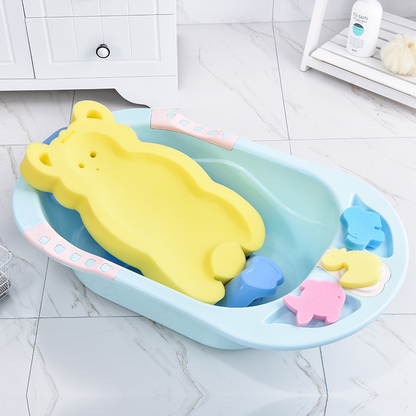 Tapis de Bain Antidérapant pour Bébé – Siège Ergonomique en Mousse | 3 Couleurs