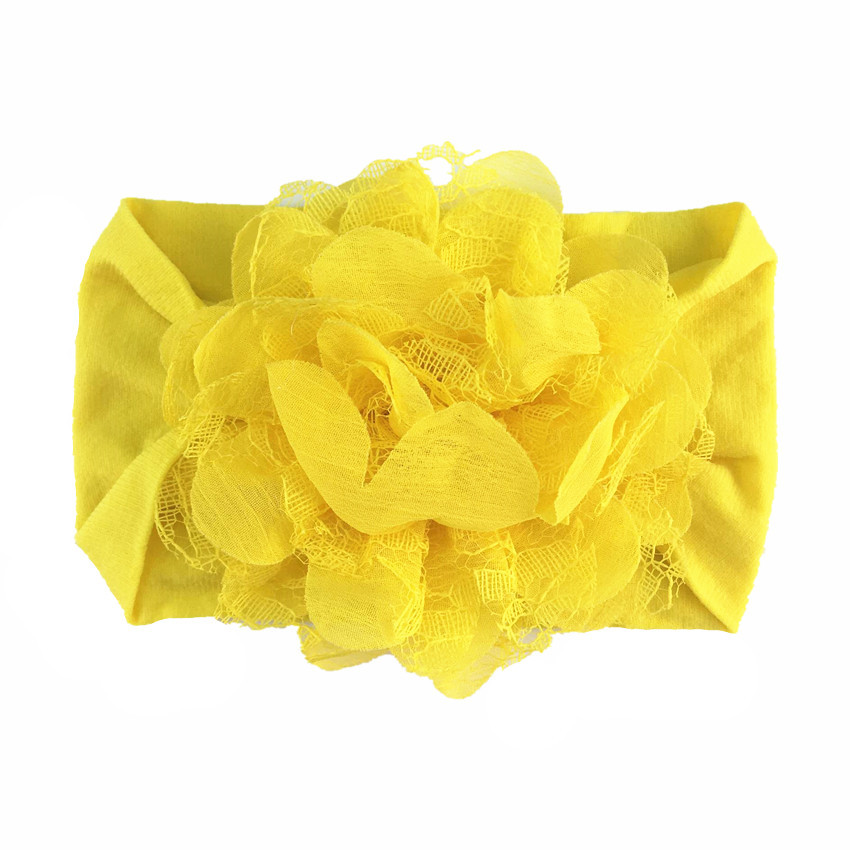 Bandeau Fleur pour Bébé – Doux Serre-tête pour Nouveau-Né et Tout-Petit
