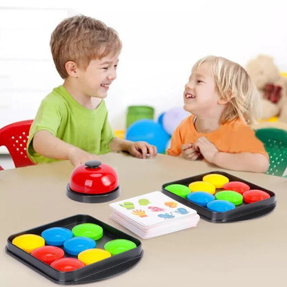 Jeu d’association des couleurs avec cloche