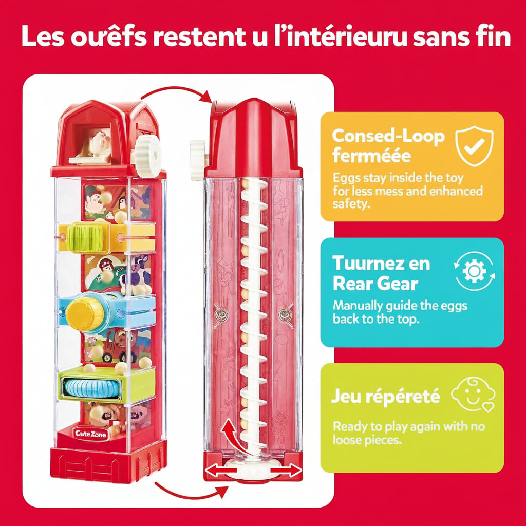 Circuit de balles ferme interactif