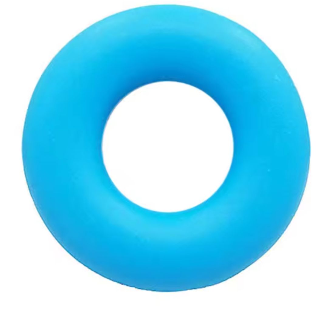 Anneau de Dentition en Silicone avec Anneaux Colorés – Jouet Sensoriel et de Dentition pour Bébé