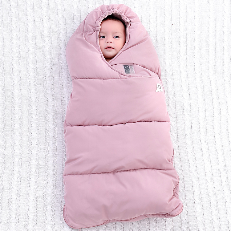 Chancelière Hiver Bébé à Capuche pour Poussette – Sac de Couchage Chaud