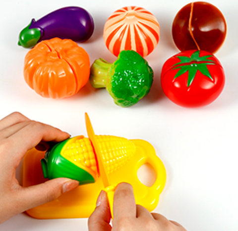 Ensemble de cuisine en bois Montessori pour enfants – Jouet de cuisine pour jeux de rôle