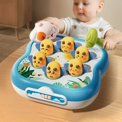 Marteau Montessori pour bébé – Banc de martelage en bois pour le développement de la motricité fine