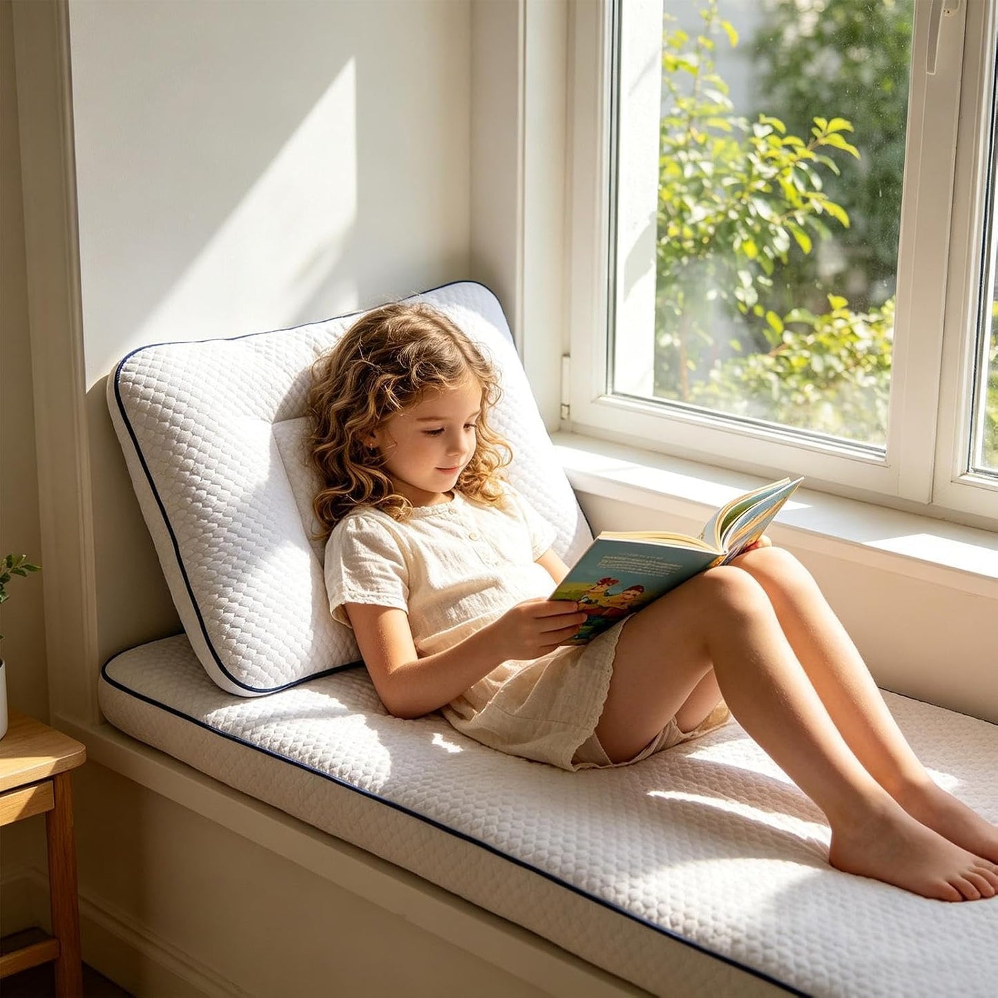 Oreiller ergonomique enfant en mousse à mémoire de forme
