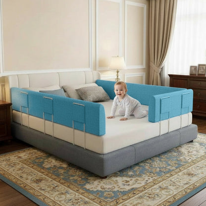 Barrière de lit de sécurité réglable pour enfants et tout-petits