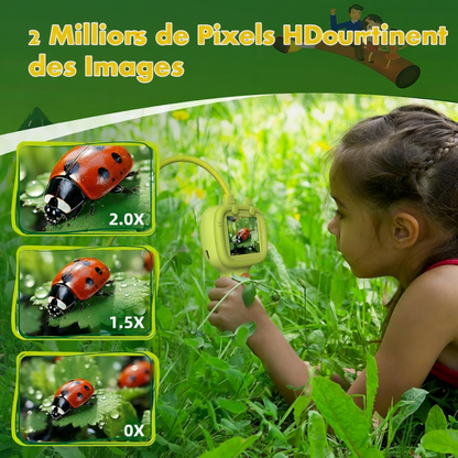 Endoscope pour enfants avec lumière LED – Jouet éducatif STEM pour les petits curieux